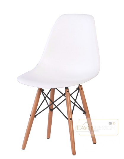 DSW Stoel Wit - Cavel Design