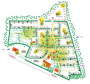 Camping privé sanitair - Camping de Berken